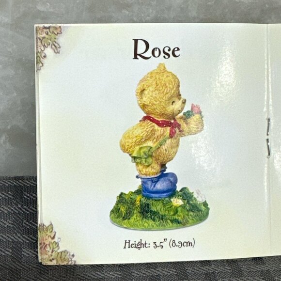 NIB Gund Rose Figurine from Michael Woodward Creations Created by Michael Abrams - Picture 10 of 11
